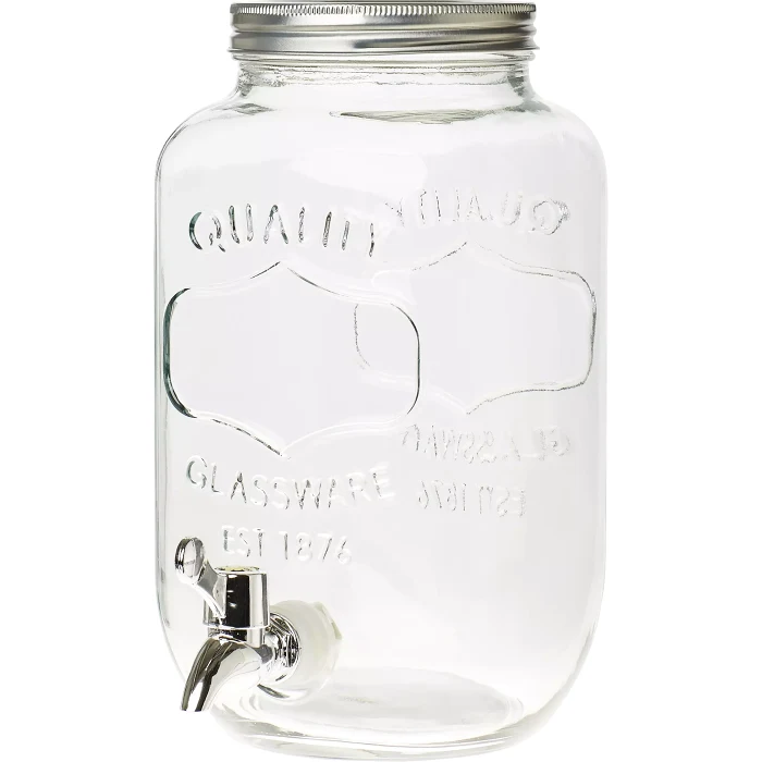 Glasburk med tappkran 3l ICA