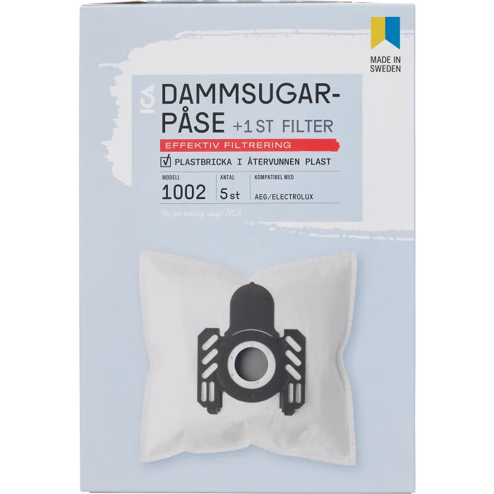 Dammsugarpåse 1002 5-p ICA