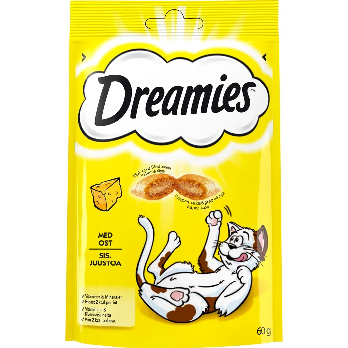 Kattgodis Ost 60g Dreamies