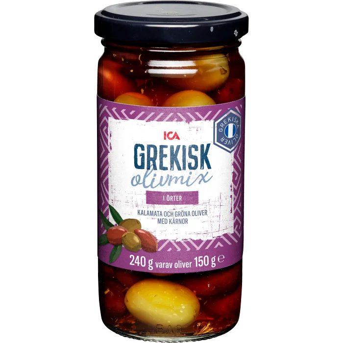 Olivmix Grekisk i Örter 240g ICA