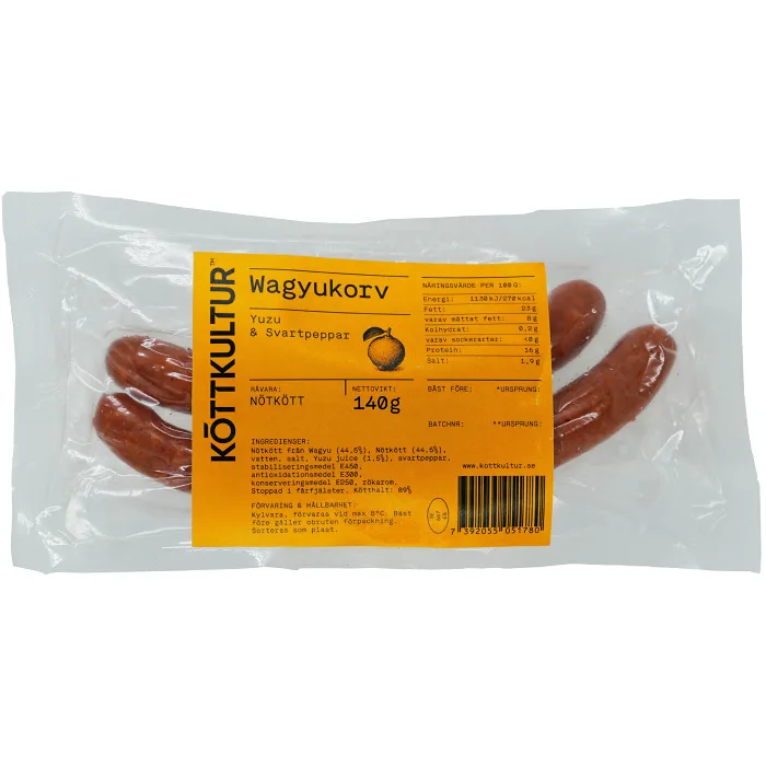 Kryddkorv Wagyu Yuzu 140g Köttkultur