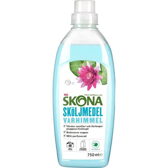 Sköljmedel Vårhimmel 750ml ICA Skona