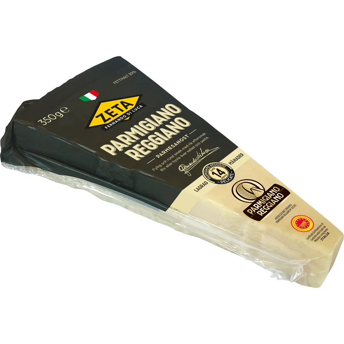 Parmesanost Parmigiano Reggiano 14 mån 350 g Zeta
