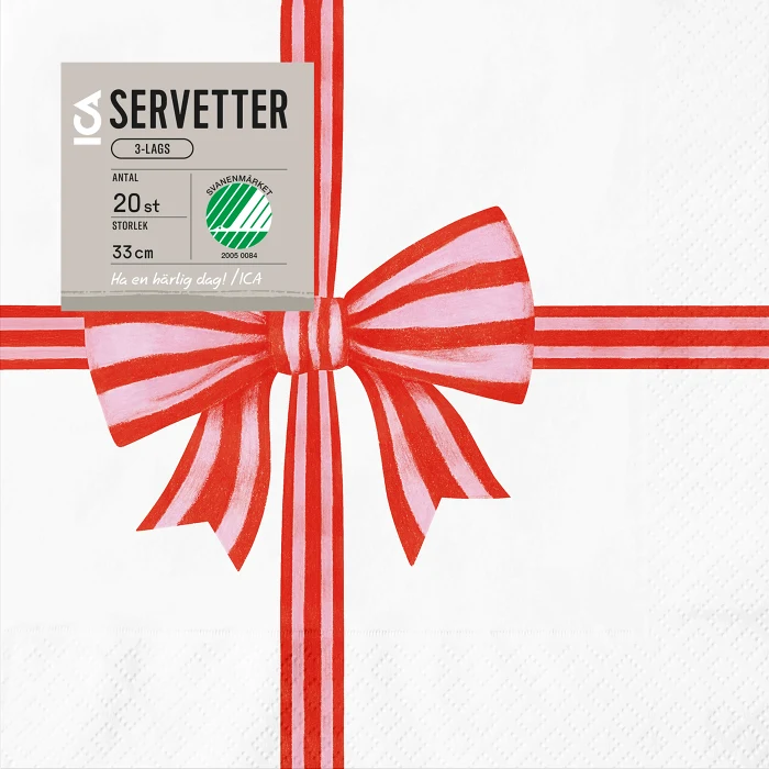 Servett 33cm Paket 20-p ICA
