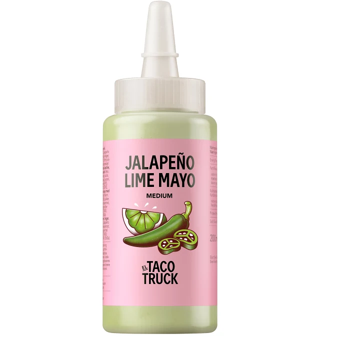 Jalapeno Lime Mayo 200ml El Taco Truck