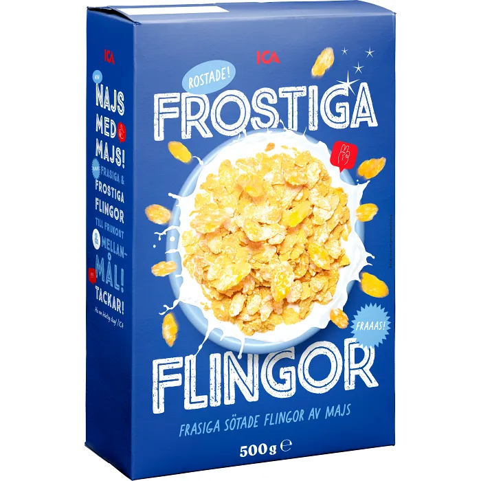 Frostiga flingor 500g ICA