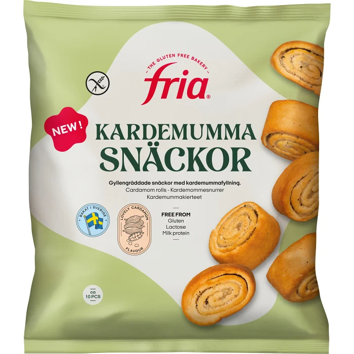 Kardemummasnäckor Glutenfritt 280g Fria