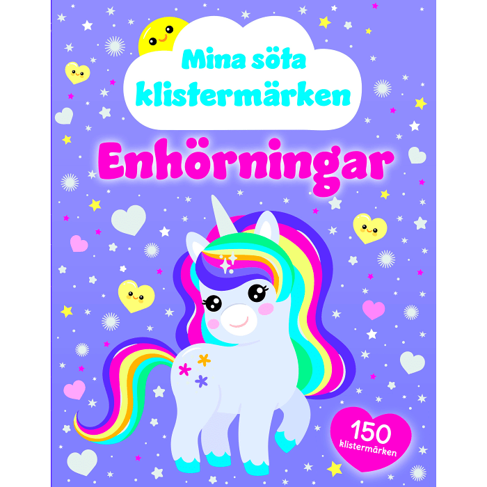 Mina söta klistermärken : enhörningar