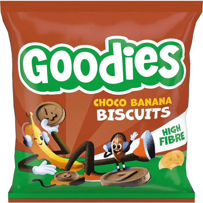 Barnsnacks Biscuits chocolate & banana 20g Goodies