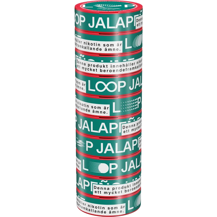 Loop Jalapeno Lime Hyper Strong Stock