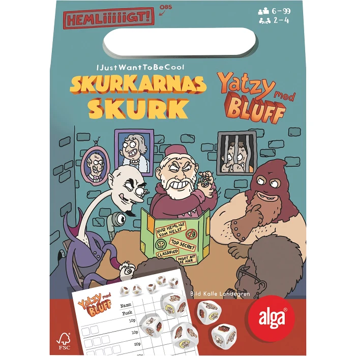 Spel Yatzy med bluff