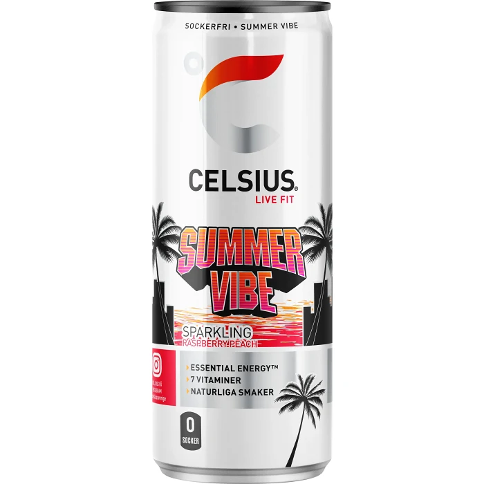 Energidryck Summer Vibe 355ml Celsius