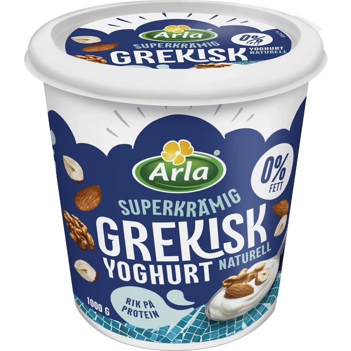 Grekisk Yoghurt Naturell 0,2% 1000g Arla®