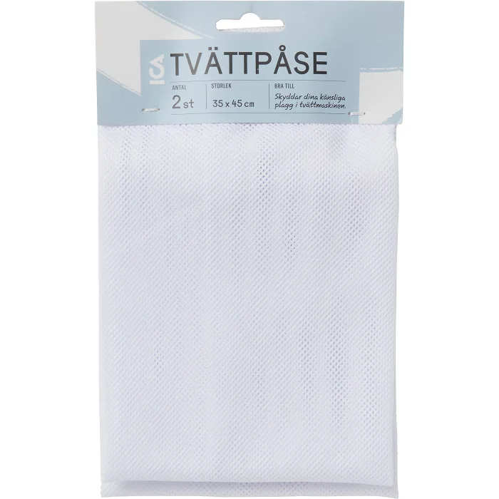 Tvättpåse 2-pack ICA