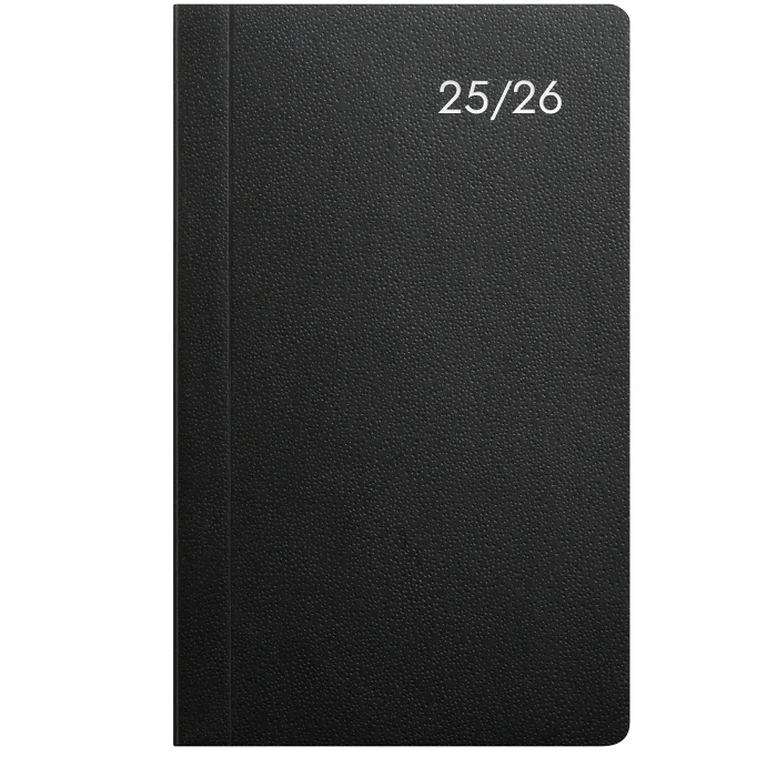 Kalender 25/26 Mini, svart kartong