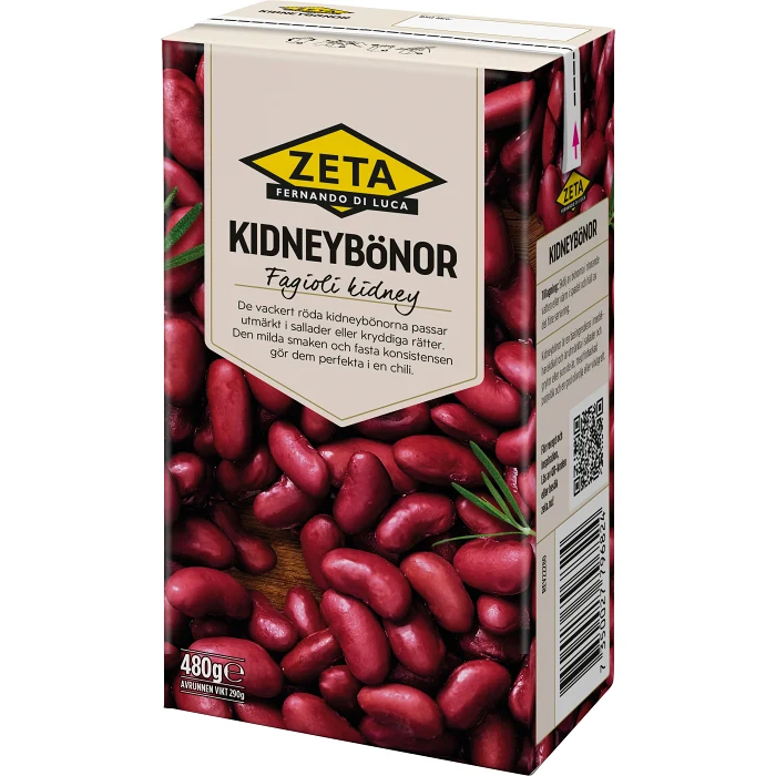 Kidneybönor 480g Zeta