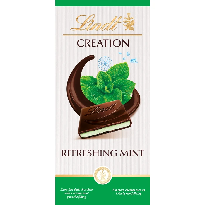 Chokladkaka Creation Mintchoklad Mörk Choklad 150g Lindt