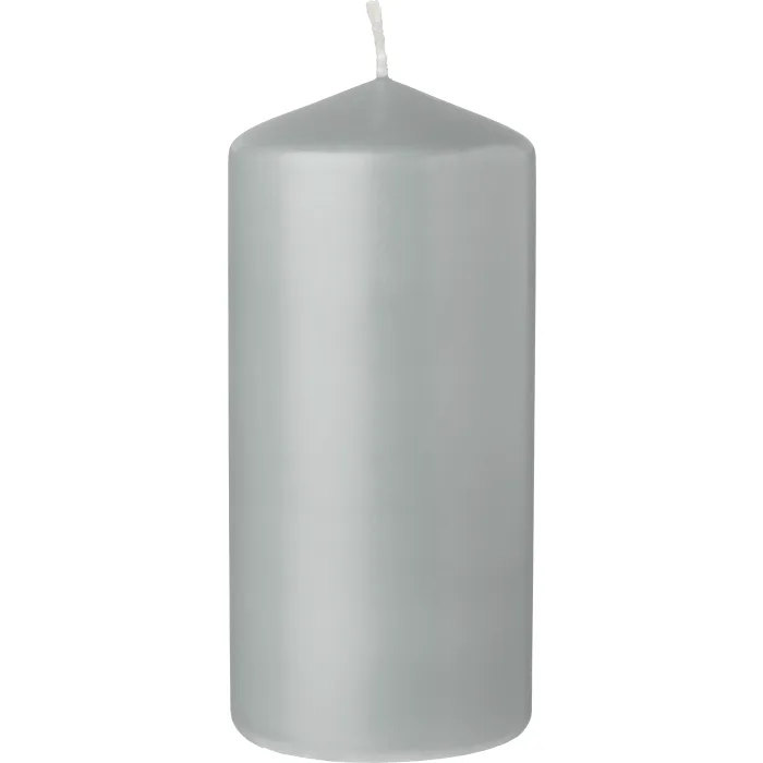 Blockljus Grå 15cm ICA