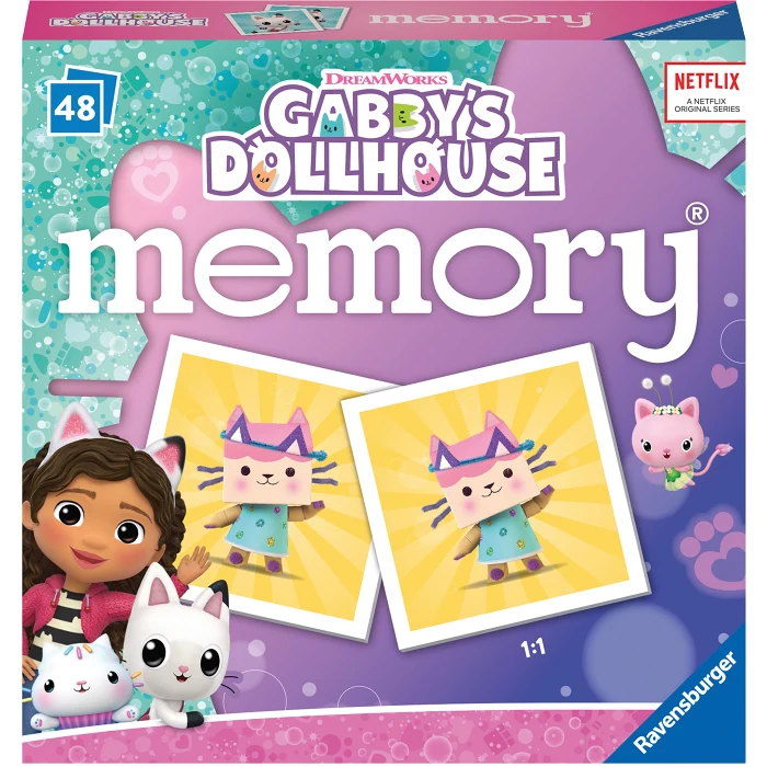 Mini memory Gabby´s Dollhouse Ravensburger