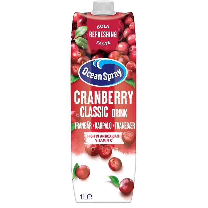 Tranbärsdryck Classic 1l Ocean Spray