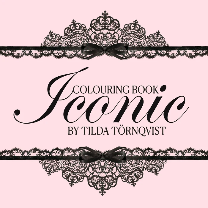 Iconic colouring book