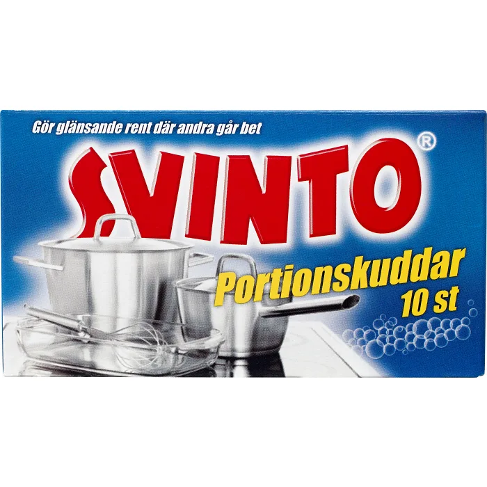 Tvålull Potionskuddar 10-p Miljömärkt Svinto