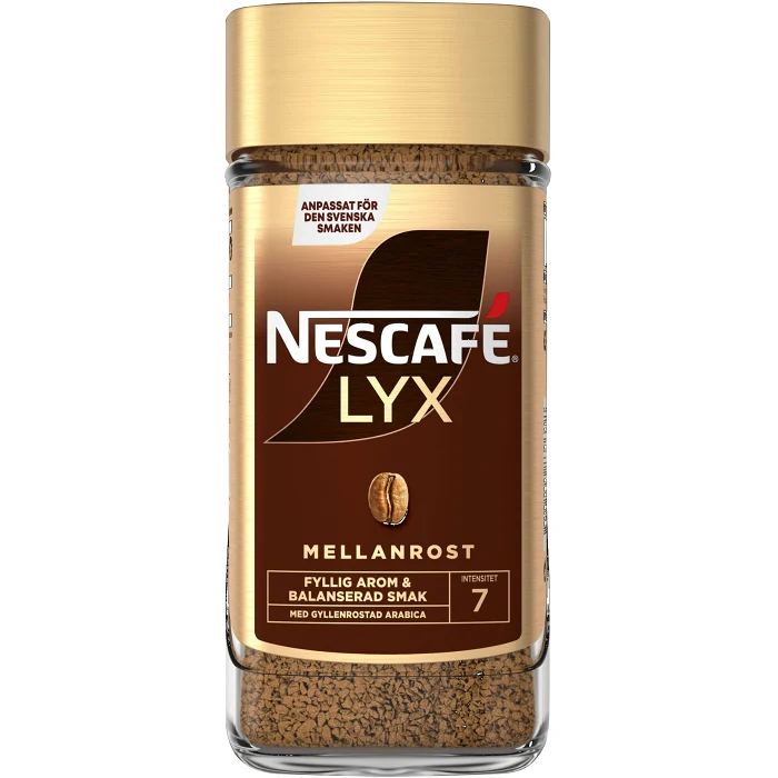 Snabbkaffe Lyx Mellanrost 200g Nescafé