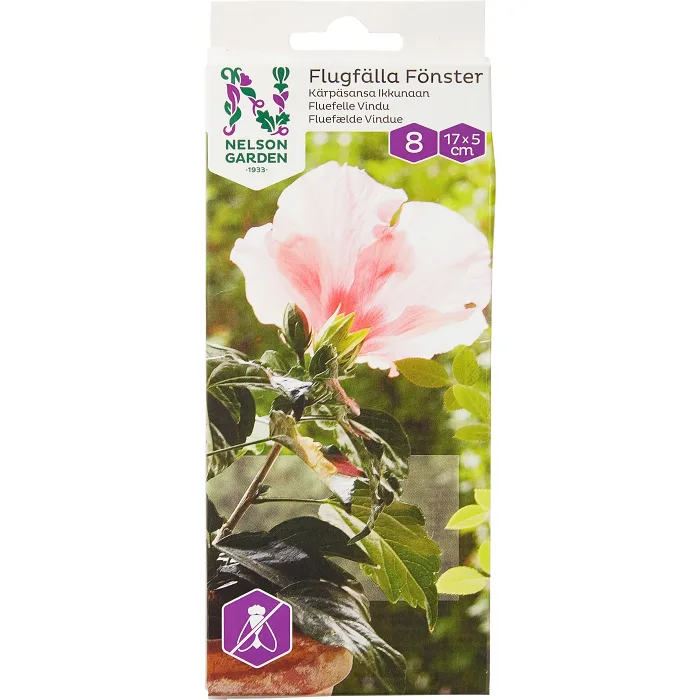 Flugfälla Fönsterremsa 8-p Nelson Garden