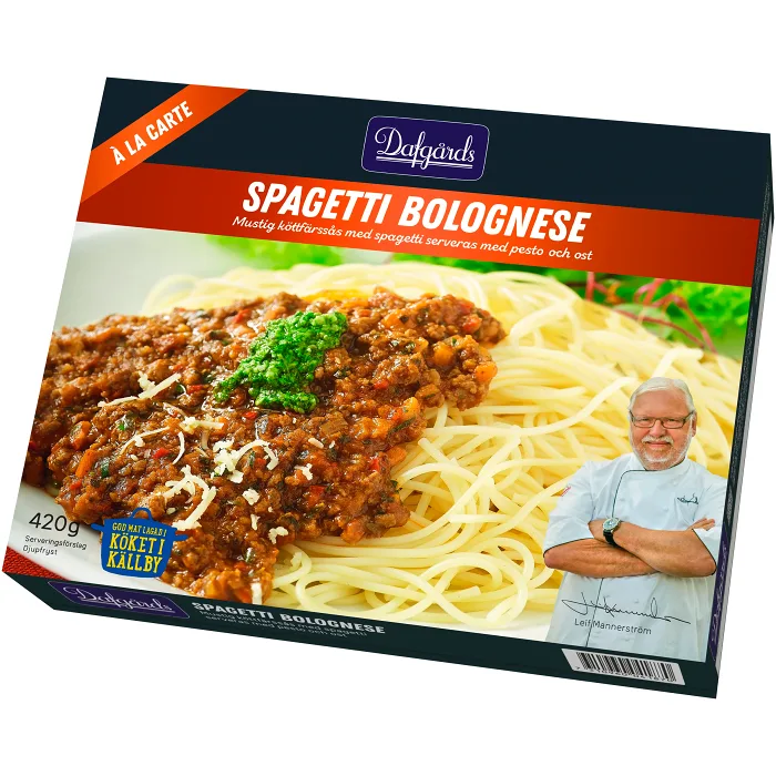 Spagetti bolognese 420g Dafgårds