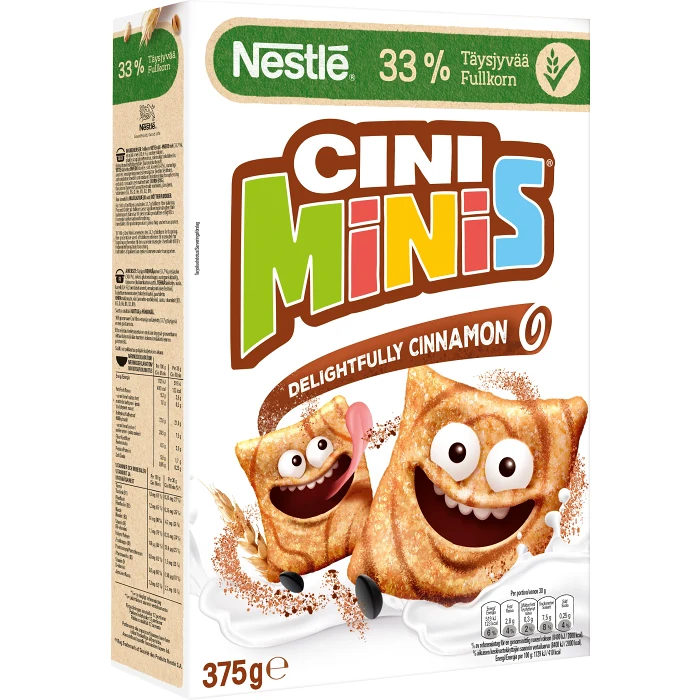 Cini Minis Crazilys Cinnamon 375g Nestle