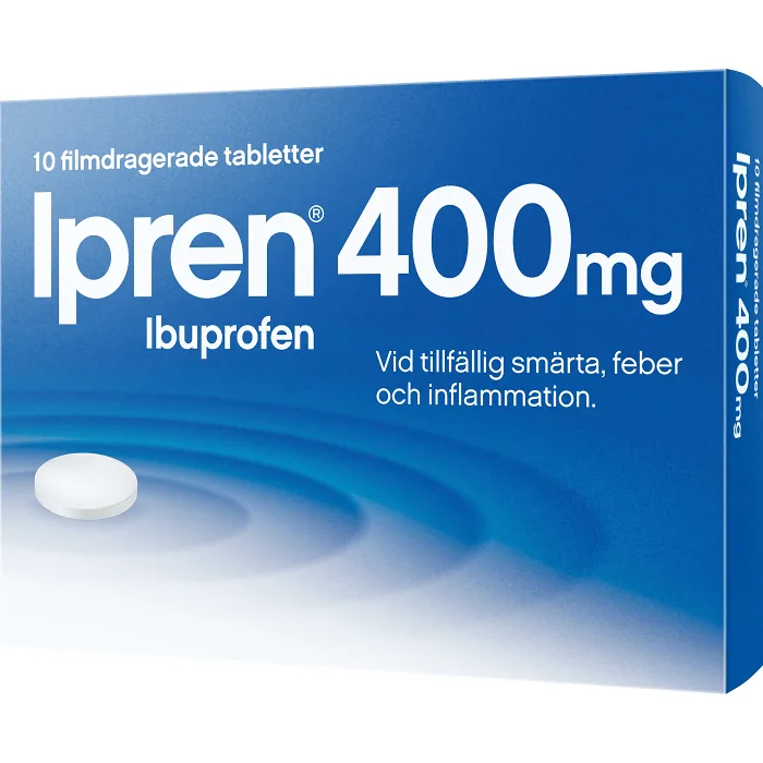 Ipren Filmdragerande tablett 400mg 10-p