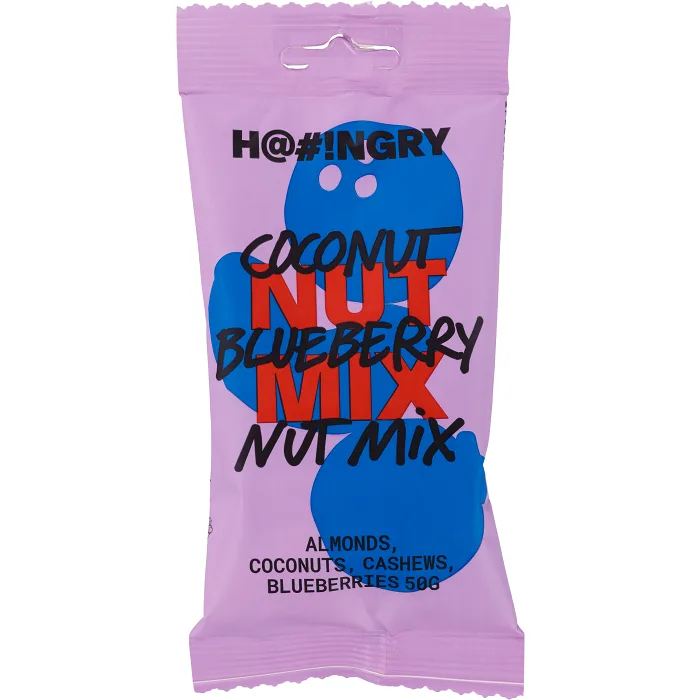 Nötmix Coconut Blueberry 50g Hangry People