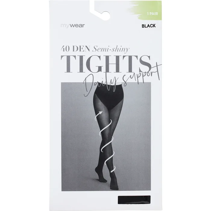 Strumpbyxa Daily support 40 den Svart 44/46 Mywear