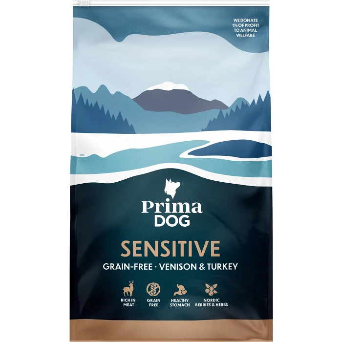 Hundmat Viltkött/Kalkon 3kg PrimaDog