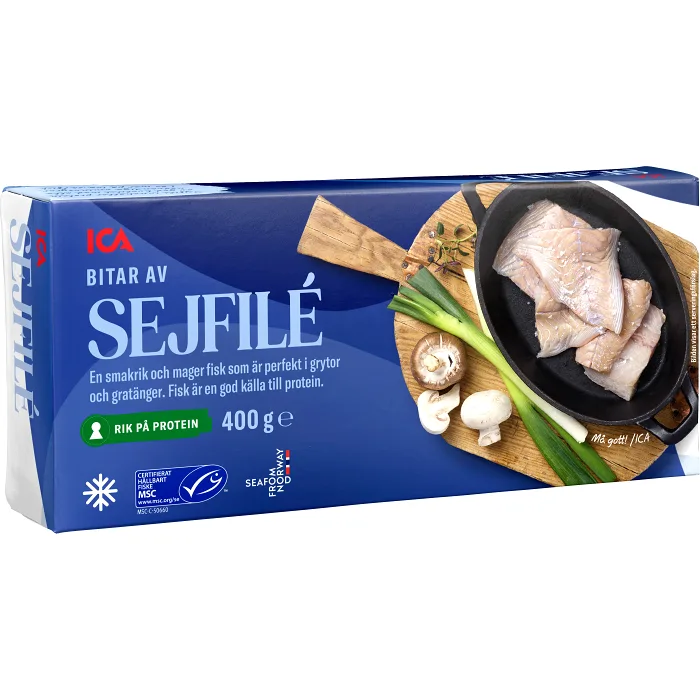 Sejfilé Fryst 400g ICA
