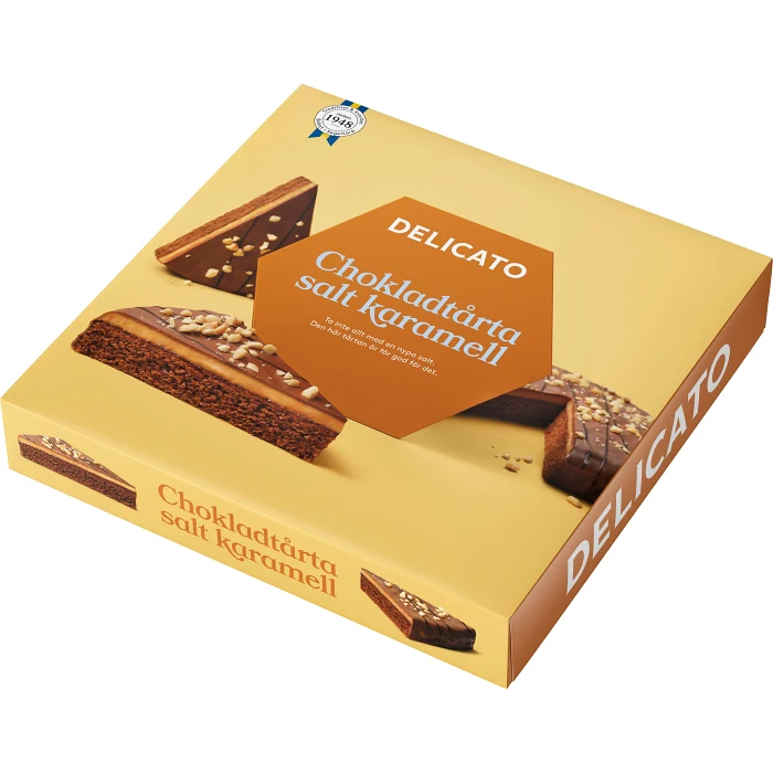 Chokladtårta Salt karamell 750g Delicato