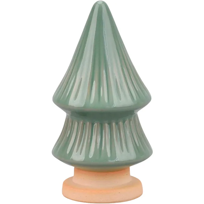 Gran 10,2 cm ljusgrön Festive