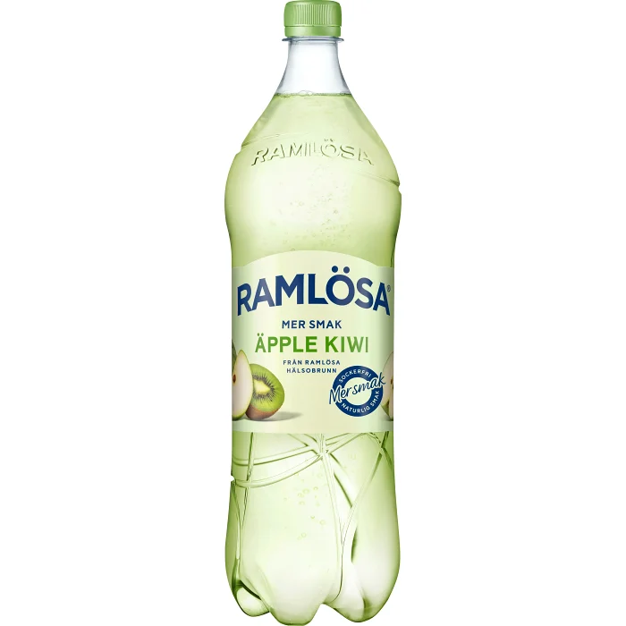Kolsyrat Vatten Mer Smak Äpple/Kiwi 1.5l Ramlösa
