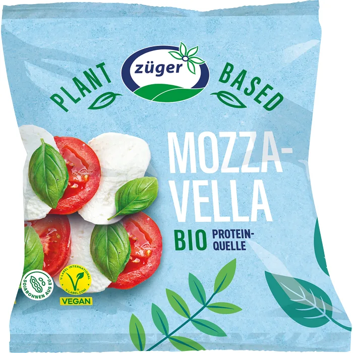 MozzaVella Växtbaserad Bio 125g Züger Plant Based