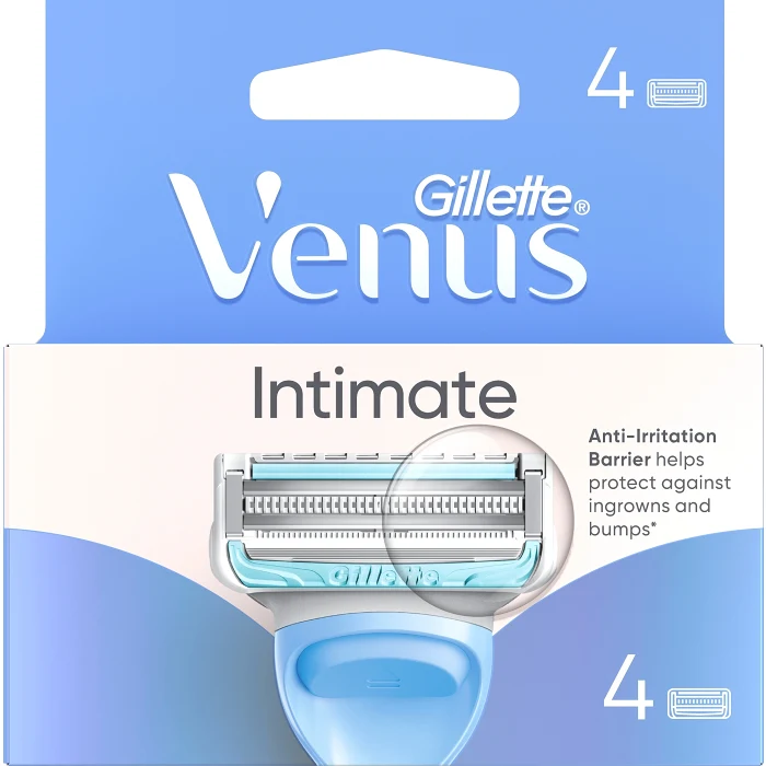 Rakblad Intim 4p Gillette Venus