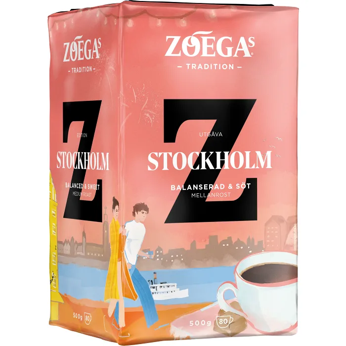 Kaffe Stockholm 500g ZOÉGAS
