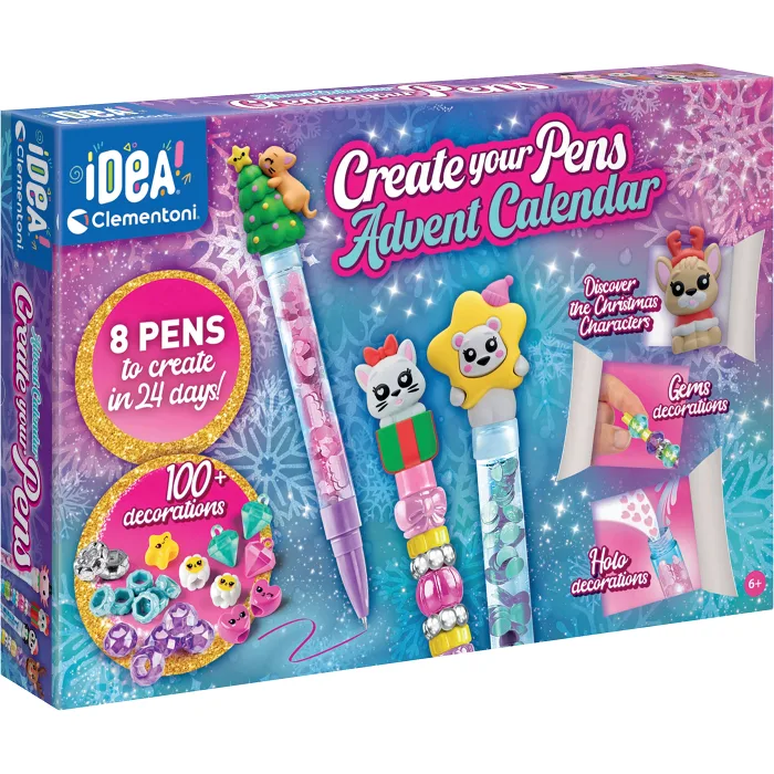 Adventskalender Create Your Pens Clementoni
