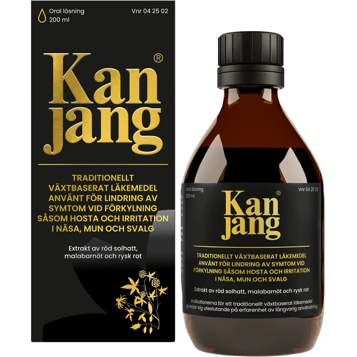 Naturläkemedel Förkylning Mixtur 200ml Kan Jang