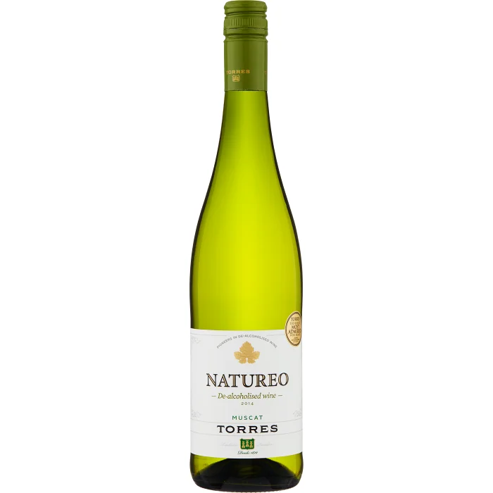 Natureo Muscat Vitt vin Alkoholfri 75cl Torres