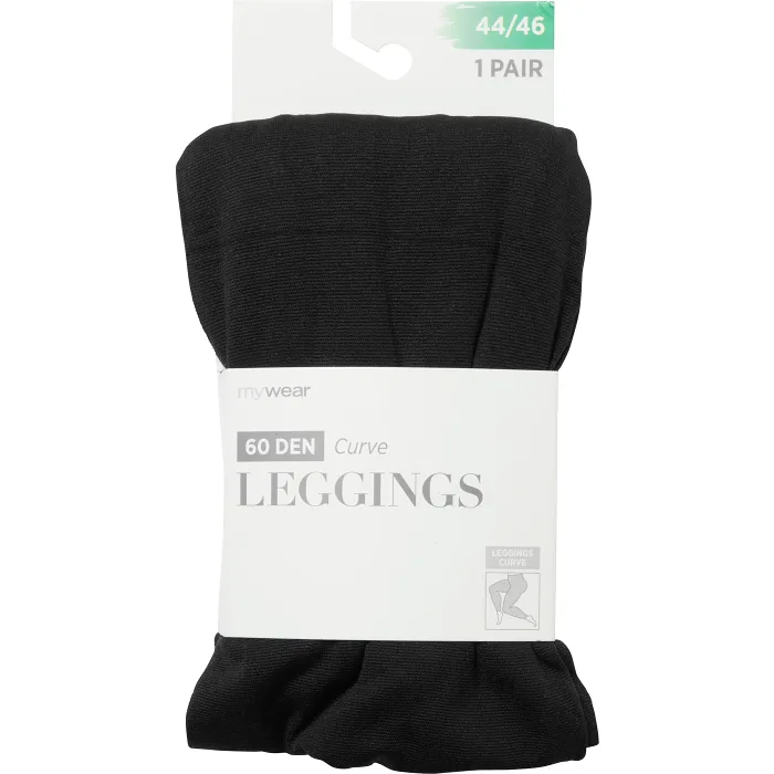 Leggings 60D Curve svart 44/46 mywear