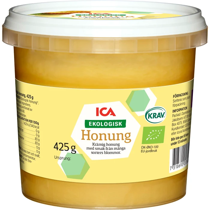 Honung Ekologisk 425g ICA I love eco
