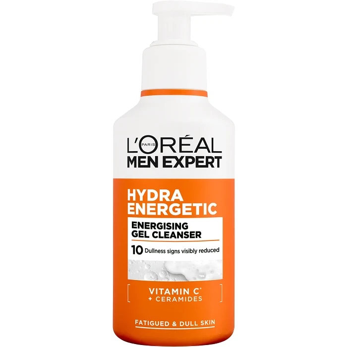 Ansiktsrengöring Hydra Energetic Energising Gel Cleanser 260ml Men Expert