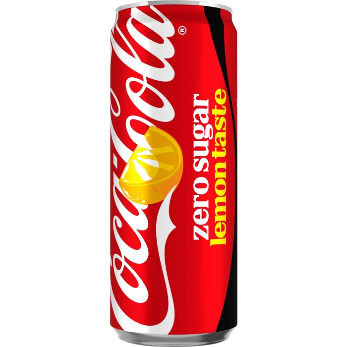 Läsk Lemon Cola Zero Lemon 33cl Coca-Cola