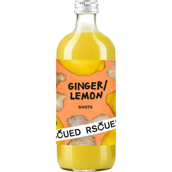 Ingefära/Citron Shot 500 Ml Rscued