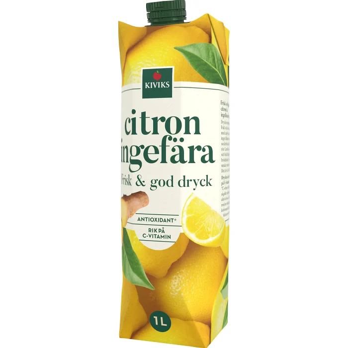 Fruktdryck Citron & ingefära 1l Kiviks Musteri